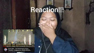 Ernie Zakri - 'Putus Terpaksa,Anggapanmu,Masah berhelah' Reaction live performance!!!