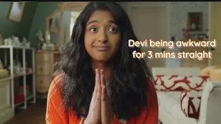 Devi being awkward 3 minutes straight || Never Have I Ever