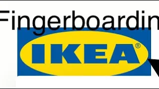 Fingerboarding at IKEA in Dubai!! Credits to @JackPerryFingerboard