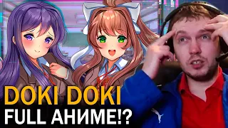 ПАПИЧ ИГРАЕТ В DOKI DOKI. КРИНЖ АНИМЕ?