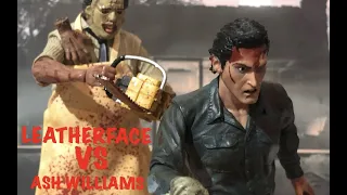 Leatherface vs Ash Williams: The Cannibal (Stop Motion)
