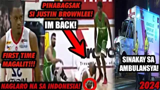 DEBUT GAME NI JUSTIN BROWNLEE SA INDONESIA PINILAYAN AGAD! HINDI NA MAKAKALARO SA GINEBRA!