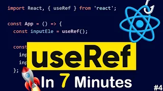 useRef Hook in React - [ EASIEST WAY ]