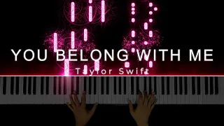 You Belong With Me - Taylor Swift | Piano Instrumental Tutorial by Angelo Magnaye