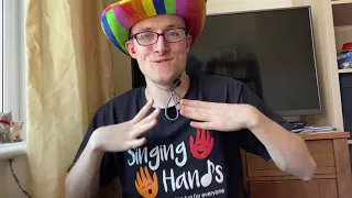 Somewhere Over The Rainbow Makaton Signing with Singing Hands!