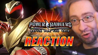 MAX REACTS: Ryu and Chun Li Rangers - Power Rangers Battle for the Grid Trailer