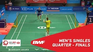 MS | Viktor AXELSEN (DEN) [1] vs LEE Chong Wei (MAS) [7] | BWF 2018