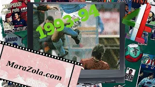 Channel 4 Football Italia Live 1993-94 Napoli v Roma_Peter Brackley