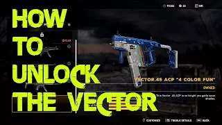 How To Unlock The Best Gun in Far Cry 5 (Vector Unlock Plus Arcade Gameplay)