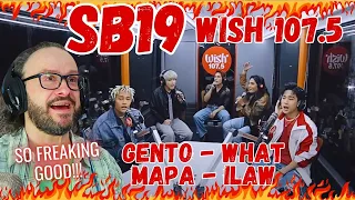 SB19 live on Wish 107.5 Bus 'GENTO - WHAT - MAPA - ILAW' reaction