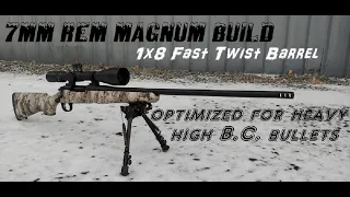 7mm rem mag build 1x8 twist barrel