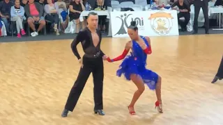 Oleg Chzhen - Alina Ageeva, RUS | World Open in Bratislava 2019, Semi Final, Rumba