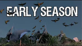 Early Season Goose Hunt - Decoy Placement Tips