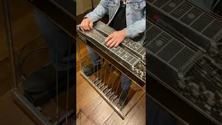 Pedal Steel Guitar Riff’n (Take Me Out To A Dancehall) Pat Green #shorts #short #tutorial