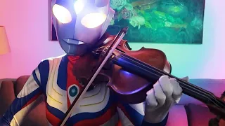 Violin Playing | Ultraman Tiga "Miracle Reappears"小提琴演奏 | 她變成光了！迪迦奧特曼《奇蹟再現》