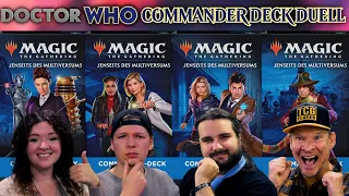 MTG Doctor Who Commander Deck Tutorial Match | Magic the Gathering spielen lernen deutsch | Trader