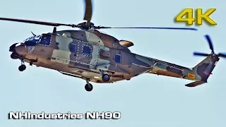 NHIndustries NH90 Details, Takeoff and Landing [4K]