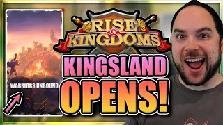 Kingsland Opens! [2605, 1175, 1302 vs 1846, 2332, 1254] warriors unbound in Rise of Kingdoms