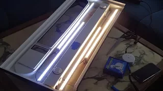 Deckelumbau Aquarium LED