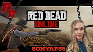 Red Dead Redemption 2 Online RockStar Первый запуск сетевого режима от SonyaPs5