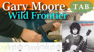 Gary Moore - Wild Frontier Cover - Guitar Tab - Lesson