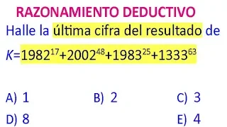 Razonamiento Matemático Deductivo Problemas Resueltos