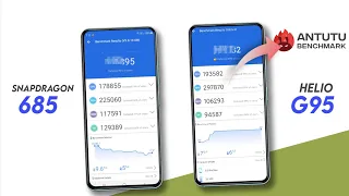 Snapdragon 685 Vs Helio G95 | Antutu Score & Specification