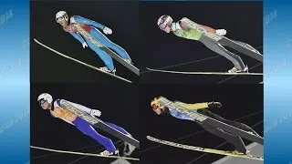 日本が銅 スキージャンプ団体