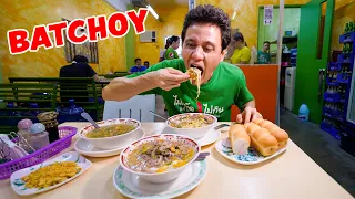 Famous Filipino Food - BATCHOY NOODLES Fully Loaded in Bacolod, Philippines!