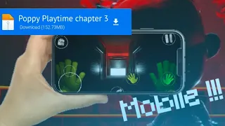 Poppy Playtime chapter 3 mobile !!!! ( Fan-made )