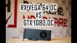 RX VEGA 64 vs GTX 1080 | OC vs OC | 10 GAMES | i7 6950X@4.4 GHz