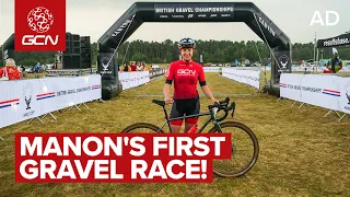 What's It Like To Ride A Pro Gravel Race? | Manon's First Race On Gravel!