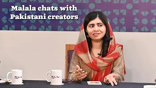 Malala chats with Pakistani creators