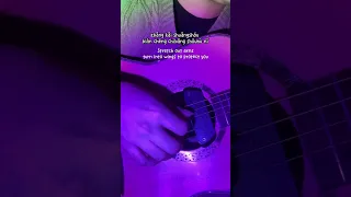 Tong Hua (Michael Wong) - Fingerstyle Guitar Cover, Karaoke