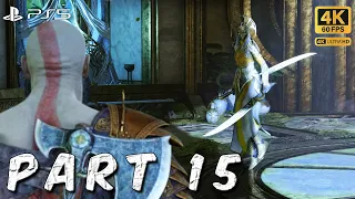 God Of War Ragnarok PART 15, Kratos Knows Grora's Secret, Kratos VS ALVA 4K PS5 Gamplay #ragnarok