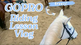 RIDING A NEW PONY FOR THE FIRST TIME! | GoPro Horse Riding Vlog