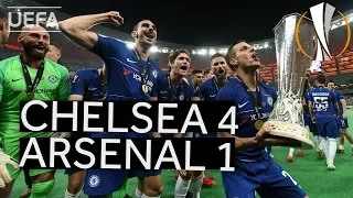 CHELSEA 4-1 ARSENAL #UEL FINAL HIGHLIGHTS