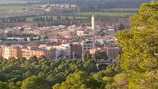 مدينة بركان ...أحياء المدينة كاملة من اعلى الجبلberkane