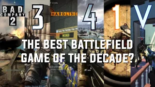 Finding the most popular Battlefield game from the last decade