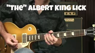 Blues Guitar Lesson: The Albert King Lick