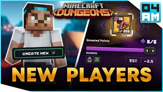 NEW & RETURNING Players Guide - EVERYTHING You Need To Know in Minecraft Dungeons