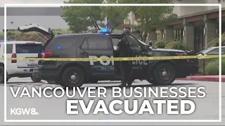 Businesses evacuated in east Vancouver during police search for robbery suspect