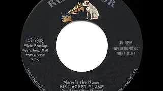 1961 HITS ARCHIVE: (Marie’s The Name) His Latest Flame - Elvis Presley (#1 UK hit)