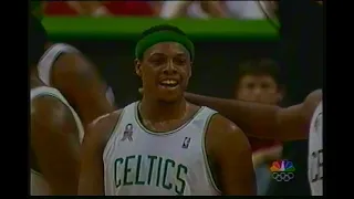 2001-02 Eastern Conference Semifinals game 1 Boston Celtics vs Detroit Pistons part 1