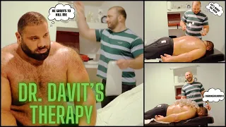 Levan's Wrist Is Getting Stronger - Sport Massage from Davit Arabuli [with subtitles]