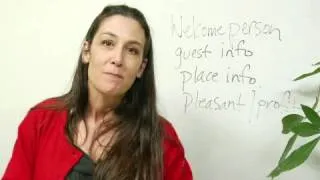 Example of a Welcome Speech