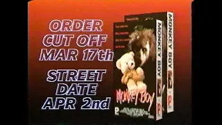 Monkey Boy 1991 - Trailer With Video Store Promo