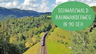 Bahnwandern im Schwarzwald - Unterwegs auf dem Schwarzwaldbahn-Erlebnispfad