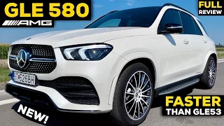 2022 MERCEDES GLE 580 V8 Baby GLE 63 S AMG?! FULL In-Depth Review BRUTAL CURVE DRIVE!