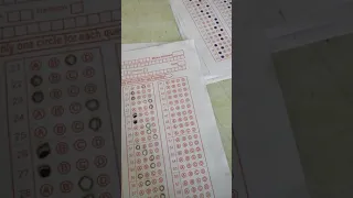 how to check OMR sheet in 10 seconds. OMR sheet check karne ki NINJA Technique